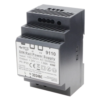 Zasilacz na szynę DIN 24V 45W 1.88A IP20