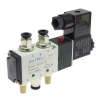 Elektrozawór pneumatyczny, 230 V, 0,15–0,8 MPa, 4V210-08, ze złączami