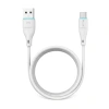 Kabel USB-A - USB-C, 2,4 A, 1 m, biały, Miccell, MIC-004034