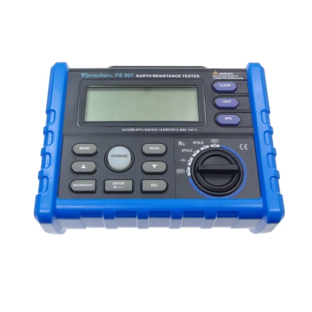 Miernik rezystancji uziemienia ze świadectwem wzorcowania FS907 Forscher