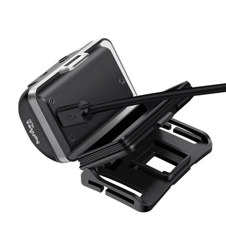 Latarka czołowa SuperFire HL07, USB, 320lm, 90m, IP67