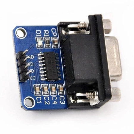 Konwerter RS232-TTL MAX3232 z gniazdem DB9 - interfejs RS232 Arduino