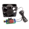 Regulator wentylatora z silnikiem klatkowym - zlutowany KIT AVT 1813