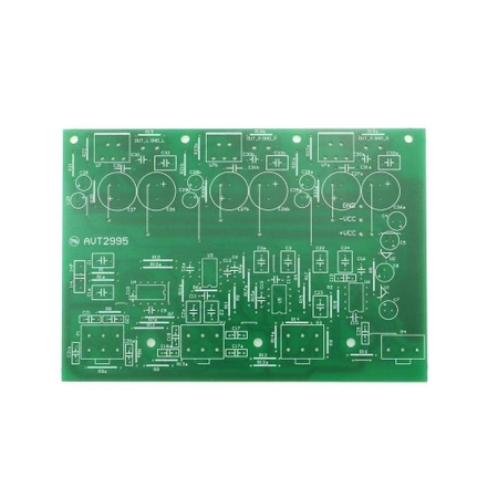 Wzmacniacz stereofoniczny z subwooferem, PCB do projektu AVT2995