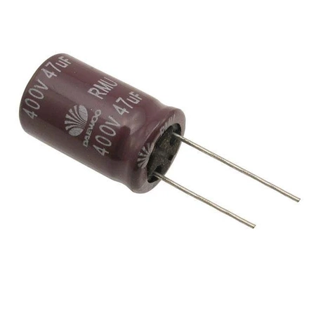 Kondensator elektrolityczny 47 uF, 400 V