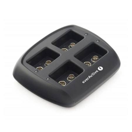 Ładowarka everActive NC-109 do akumulatorów 9V Ni-MH