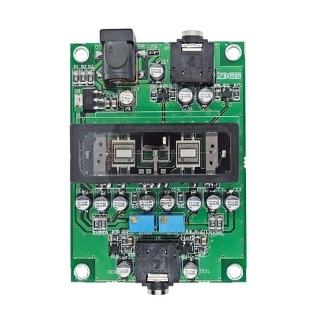 Przedwzmacniacz na lampie Nutube 6P1 - PCB do projektu AVT 5719