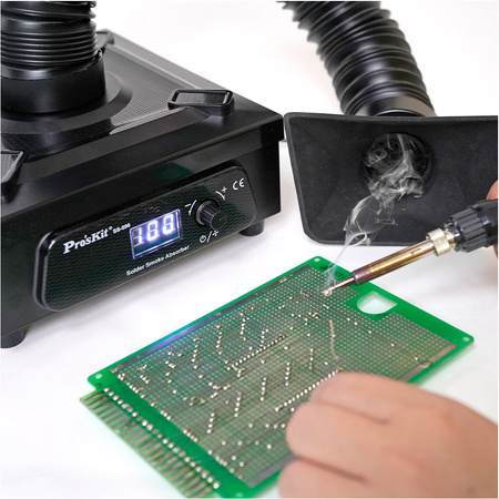 Pochłaniacz dymu, oparów lutowniczych 90L/min Proskit SS-596F