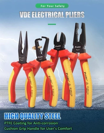 Zestaw narzędzi dla elektryka 1kV VDE PK-2810B Proskit