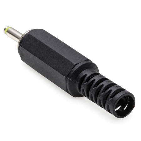 Wtyk zasilający DC 0,7/2,5/9 mm prosty, na kabel (rozbieralny)