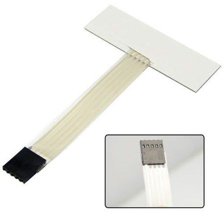 Klawiatura membranowa - 4 klawisze 1x4 - numeryczna - samoprzylepna do Arduino