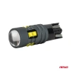 Żarówki LED W5W T10 bez CANBUS 12/24 V, 10 diod SMD 2525, soczewka, światło białe, 2 szt. - AMiO 04993