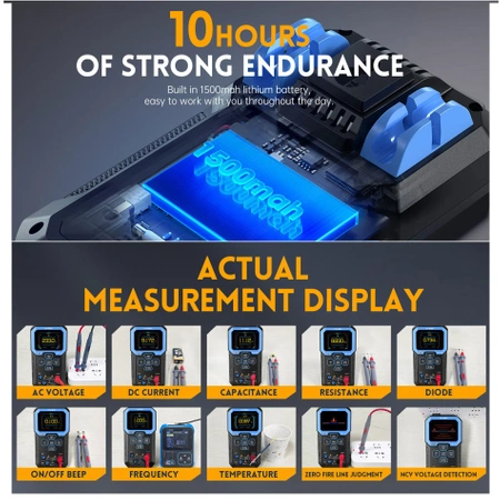 Inteligenty miernik cyfrowy FNIRSI DMT-99