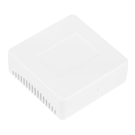 Obudowa 75x75, h=30mm ABS, wentylowana, biała, Z123