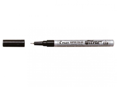 Pisak wodoodporny PILOT EF olejowy f0.5mm biały SC-S-EF