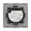 Włącznik schodowy 800W - dotykowy szklany panel biały - podtynkowy - TAWOIA Glass
