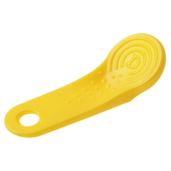 Uchwyt-brelok do pastylki iButton DS1990/DS1990A MicroCan F5, kolor żółty