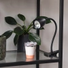 Lampka LED z klipsem czarna, 4 W, 320 lm, 4000 K, zasilanie 230V
