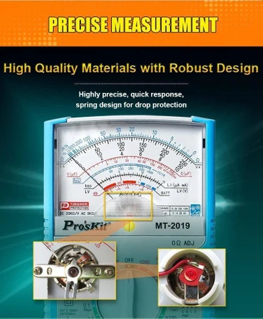 Miernik analogowy Proskit MT-2019