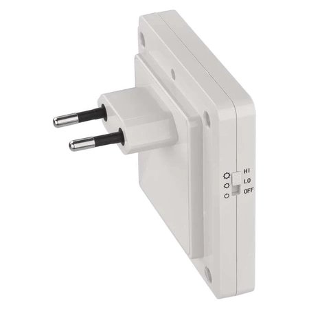 Lampka nocna LED z czujnikiem zmierzchu do gniazdka 230V