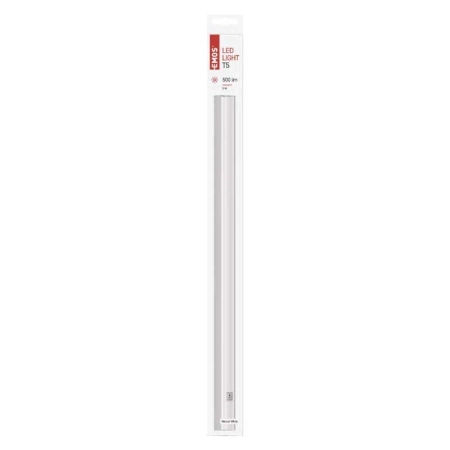 Lampa liniowa LED T5, 5 W, 500 lm, neutralna biel, długość 30 cm, EMOS ZS2110