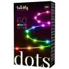 Twinkly Dots 60, dekoracyjne oświetlenie LED RGB 3m, czarny przewód, zasilanie USB