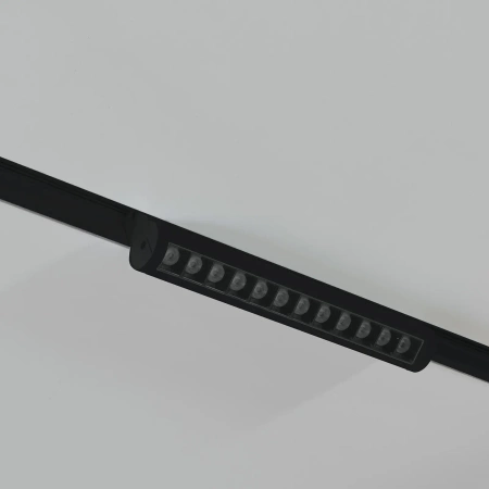 Reflektor szynowy magnetyczny liniowy regulowany 12W czarny M-LINE