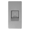 Gniazdo RJ45 Ethernet Cat6 grafitowy, moduł 1/2 do ramki Tawoia Glass