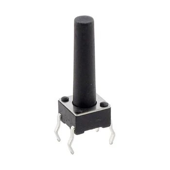 Mikroprzełącznik tact switch 13,5 mm THT 6 × 6 mm, wysokość 17 mm