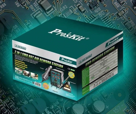Stacja lutownicza hotair 700W 120L/min + lutownica 60W SS-979B Proskit