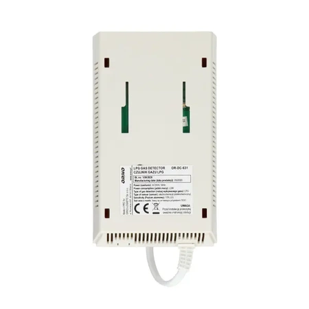 Czujnik gazu LPG, zasilanie 230VAC, ORNO OR-DC-631