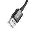 Kabel USB do USB-C 1m, szybkie ładowanie QC 65W, Baseus Superior Series, czarny