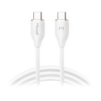 Kabel USB-C do USB-C 100W 5A 1,5m biały Miccell