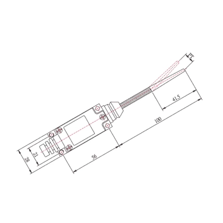 Wyłącznik krańcowy ME8166 5A/250VAC, ON-(OFF) / OFF-(ON)