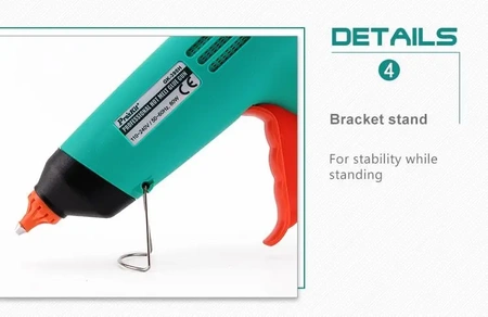 Pistolet do kleju na gorąco Proskit GK-390B, sztyfty 11mm, 80W