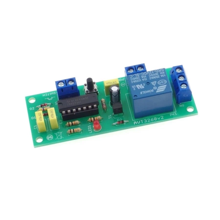 Monostabilny przełącznik ON/OFF - zlutowany KIT AVT 3260