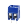 Złącze śrubowe do druku, 2 pola, raster 5mm, wysokość 12,6mm, 300V / 15A, 2,5mm², Degson DG305