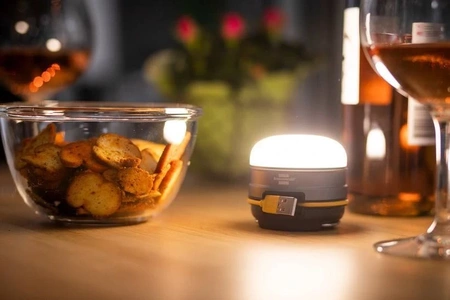 Lampa kempingowa LED, na taras, na balkon. Zapasowe źródło światła 350lm, USB, Brennenstuhl OLI 0300A