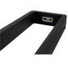 Słupek ogrodowy LED RIO, lampa 80cm, IP54, kolor RAL9005 czarny mat