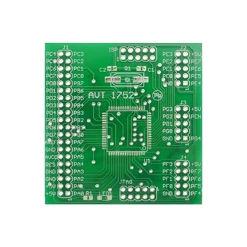 Adapter ATmega128 do płytki ewaluacyjnej AVT5311 - PCB do projektu AVT 1752