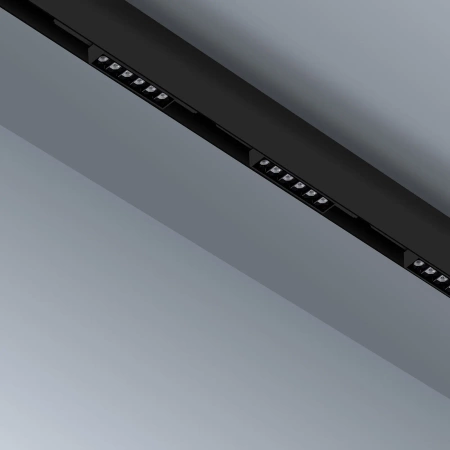 Reflektor szynowy magnetyczny liniowy 6W 480lm 4000K czarny M-LINE