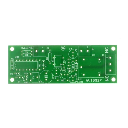 Wyłącznik czasowy z wejściem bistabilnym - PCB do projektu AVT 5927