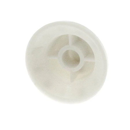 Gałka do potencjometru na oś 6mm - 18mm - biała, napis VOLUME - GGB18
