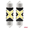 Żarówka samochodowa LED CANBUS Festoon C5W 41mm 12V / 24V AMIO-04238, 2szt