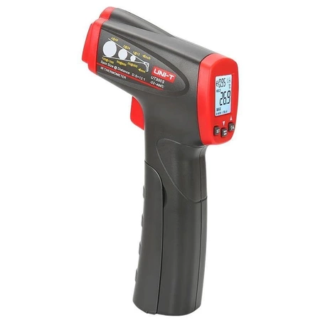Pirometr Uni-T UT-300S, -32 do 400°C, D:S 12:1, regulowana emisyjność