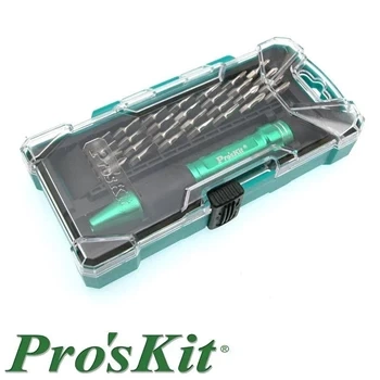 Zestaw bitów precyzyjnych z rączką, 30szt, Proskit SD-9608