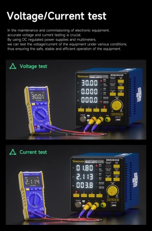 Zasilacz laboratoryjny DSP30D5, 0–30 V / 0–5 A, 150 W, tryby CV i CC, Mechanic