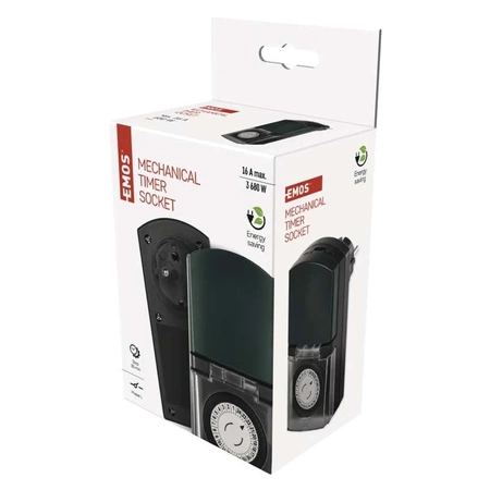 Zewnętrzny programator czasowy P5508 czarny