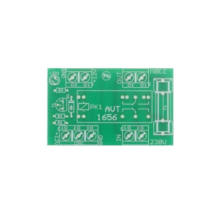 Uniwersalny moduł wykonawczy, PCB do projektu AVT1656