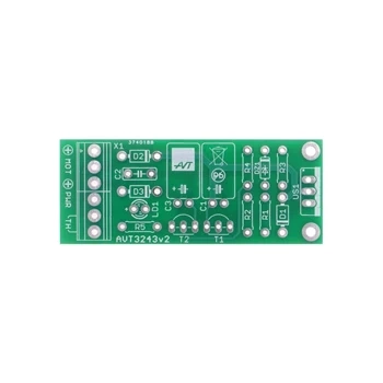 Analogowy regulator obrotów wentylatora sterowany temperaturą - PCB do projektu AVT 3243